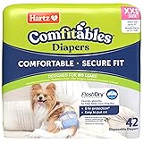 Hartz Disposable Dog Diapers, Size 3S 42