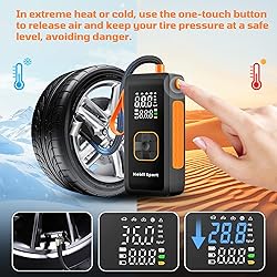 Tire Inflator Portable Air Compressor, 180 PSI Air