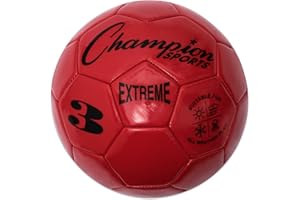 Champion Sports Extreme Series Composite Soccer Ball: Sizes 3, 4, 5 in Multiple Colors