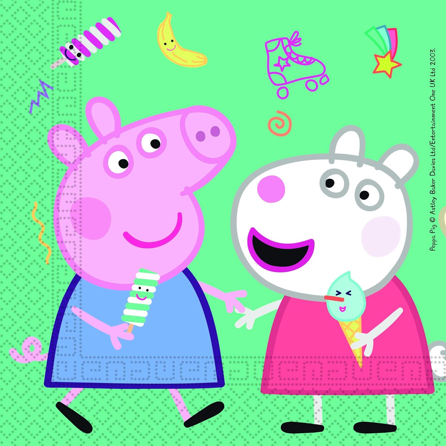 Peppa Pig 15179 Napkins, Blue Amazon.co.uk Toys & Games