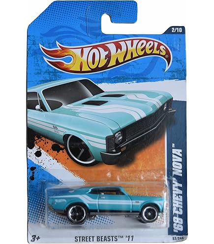 Amazon.com: Hot Wheels 2011 68 Chevy NOVA Street Beasts 2 of