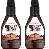 Amazon Brand, Happy Belly Hickory Smoked BBQ Sauce, 1.12 Lb (Pack of 2)