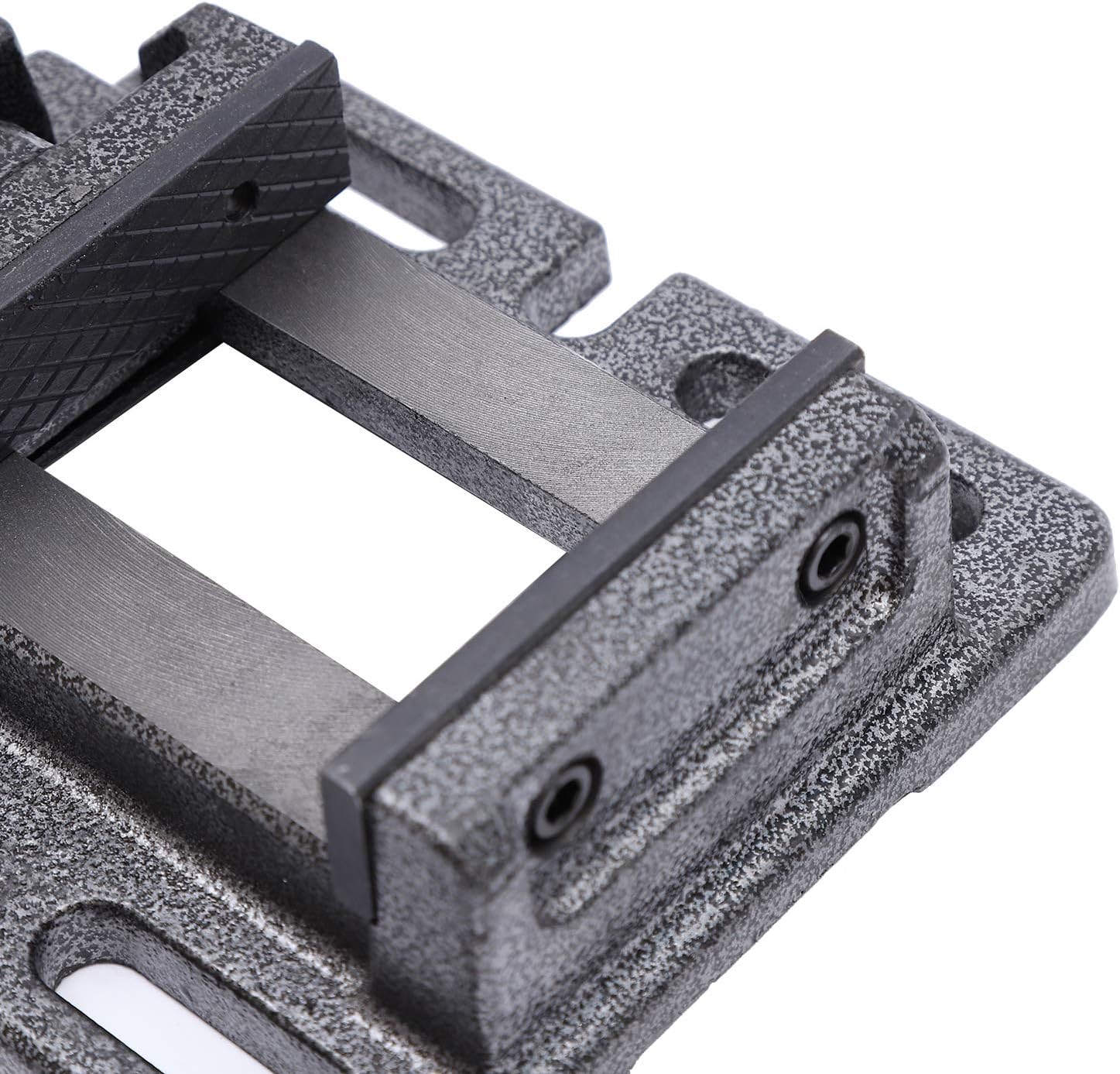 TOPWAY Drill Press Vice 75mm 3 Inch Professional Quality American Type Pillar Bench Drill Vice Clamp for Workshop Milling Machine Machinery Maintenance 403243 - Image 3