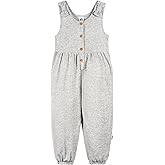 Gerber Baby Girls' Toddler Sleeveless Romper Jumpsuit