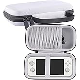 WERJIA Hard Carrying Case Compatible with Retroid Pocket 4/4pro,Retroid Pocket 3/3 Plus Retro Game Handheld Console (For Retroid Pocket 3 grey)