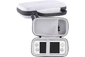 WERJIA Hard Carrying Case Compatible with Retroid Pocket 4/4pro，Retroid Pocket 3/3 Plus Retro Game Handheld Console (For Retroid Pocket 3 grey)
