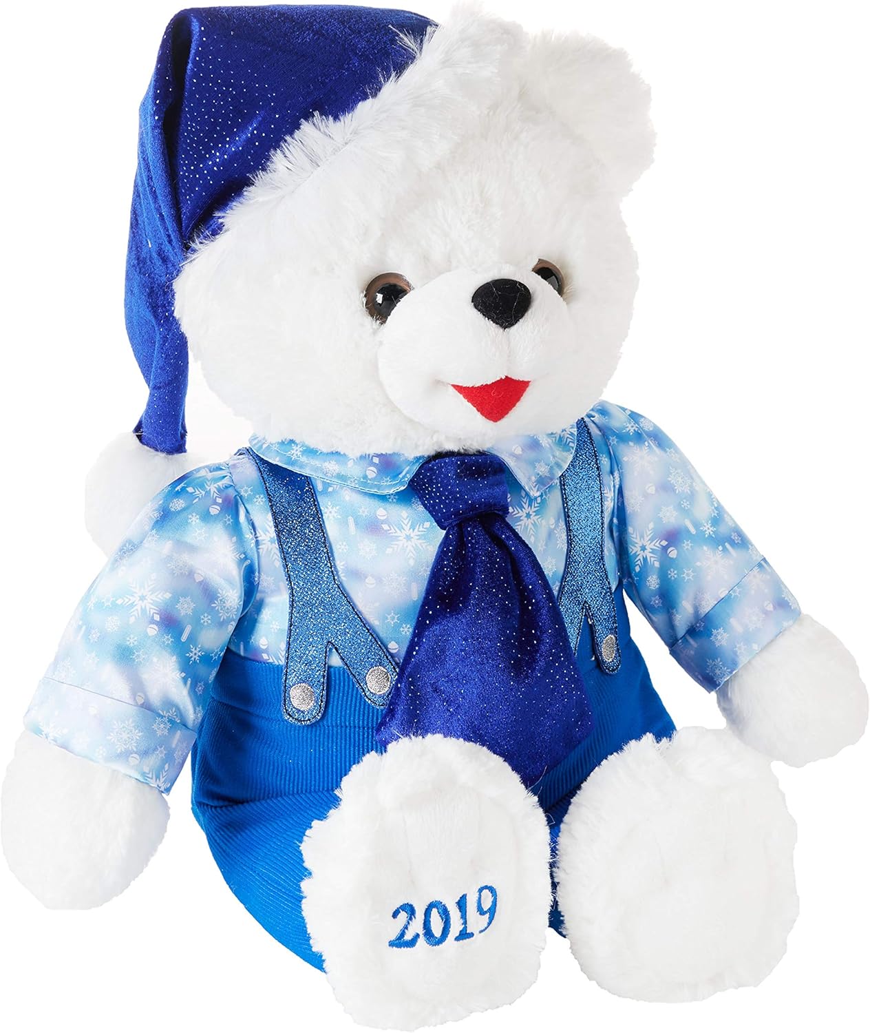 snowflake teddy bear
