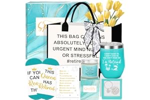 Retirement Gifts for Women 2025, Happy Retirement Gifts for Women Retirees Teachers Nurses Boss Friends Mom Grandma, Coworker