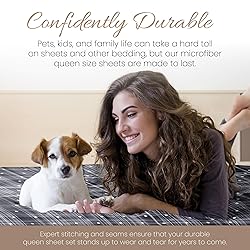 Linen Market 4 Piece Full Bedding Sheet Set