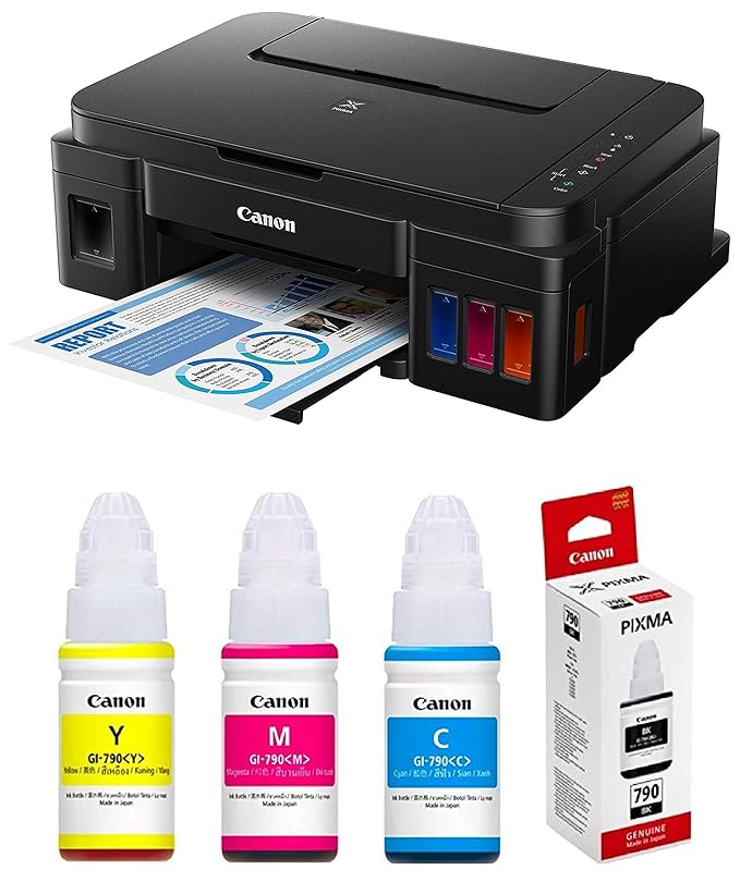 Amazon.in Buy Canon G2000 AllinOne Ink Tank Colour Printer with Ink