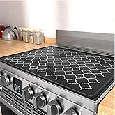 Nyoria Silicone Stove Top Mat Protector - 30" x 21" Cover for Electric Glass Top Stove Cooktop Induction Mat for Ceramic Top