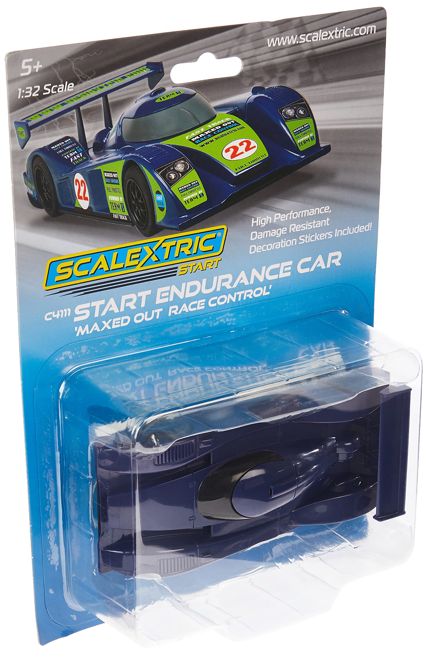 Scalextric Cars - C4111 Start Endurance Car Maxed Out Race Control - Toy Slot Car for use with Race Tracks and Set - Small Kids Gift Ideas for Boy/Girl Ages 5+, Scalextric Accessories