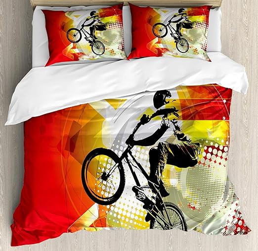 bike duvet cover