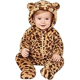 Baby Plush Long Sleeve Polar Fleece Jumpsuit With Bear Ears Baby Fleece Hooded Jumpsuit Infant Winter Outfit