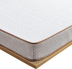 BedStory Topper 120x200cm, 7,5cm Zwei Härtegrade H5&H6 Gel Topper hart mit Abnehmbarem und Waschbarem Bezug, Atmungsaktiver und Bequemer Matratzentopper für Boxspringbett Unbequeme Betten Schlafsofa