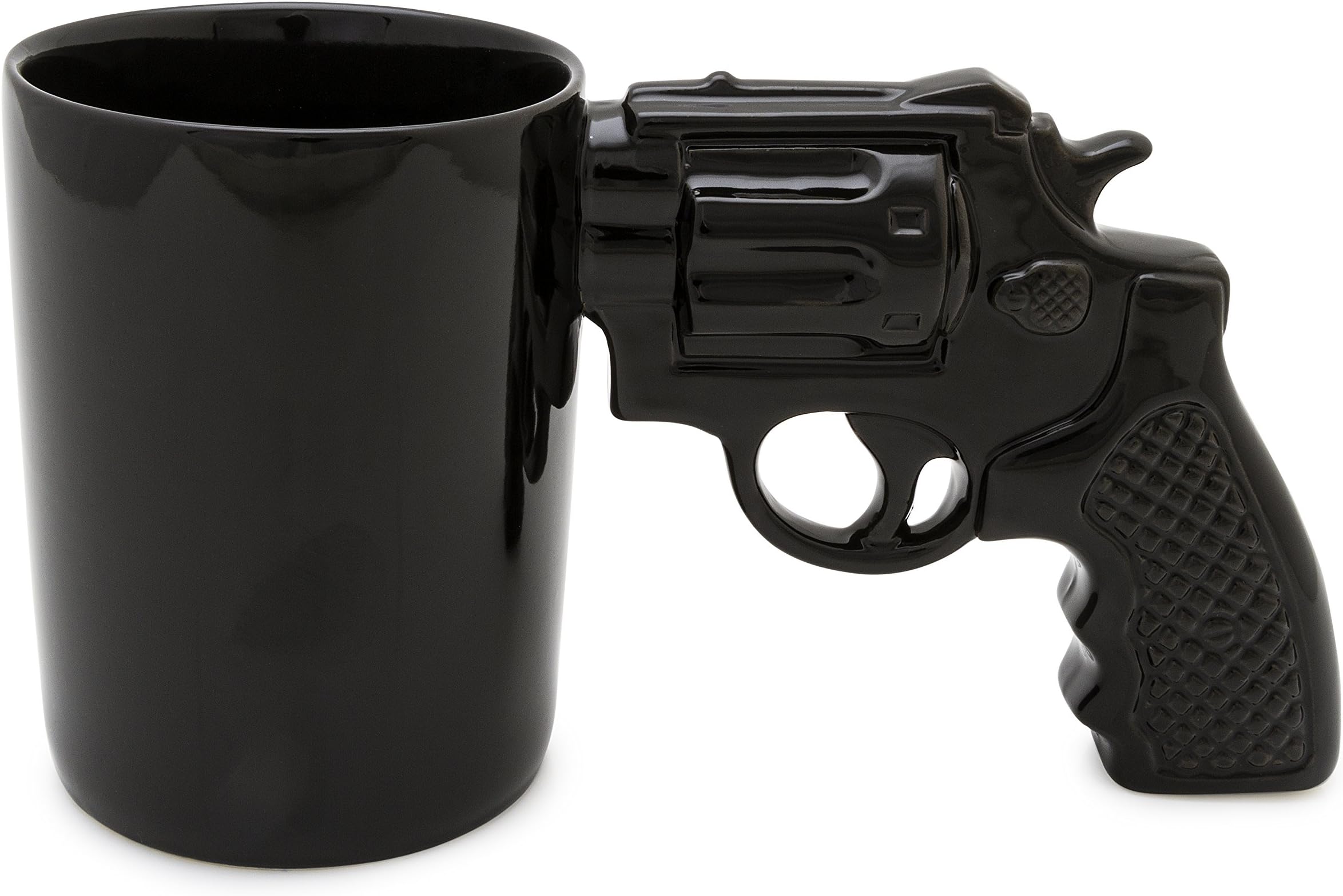 AGS Brands Revolver Mug, 16.9-Ounce, Black