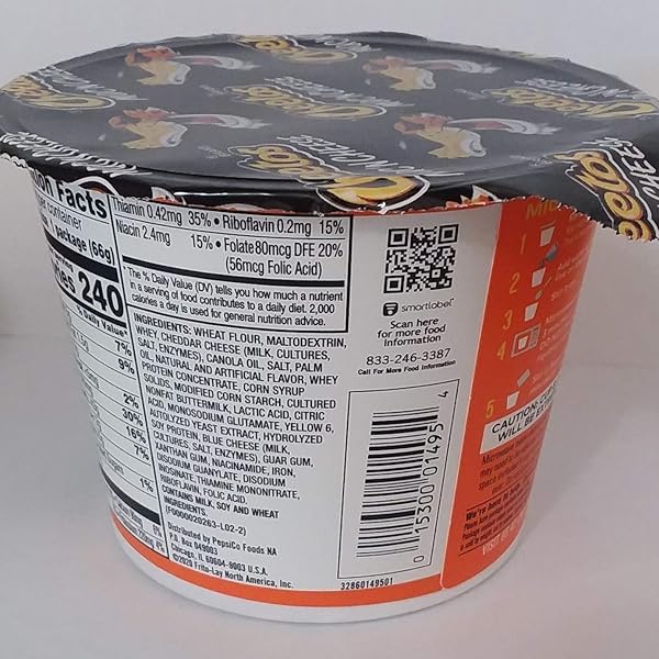 CHEETOS MAC ‘N CHEESE BOLD & CHEESY CUP, 2.29 OZ