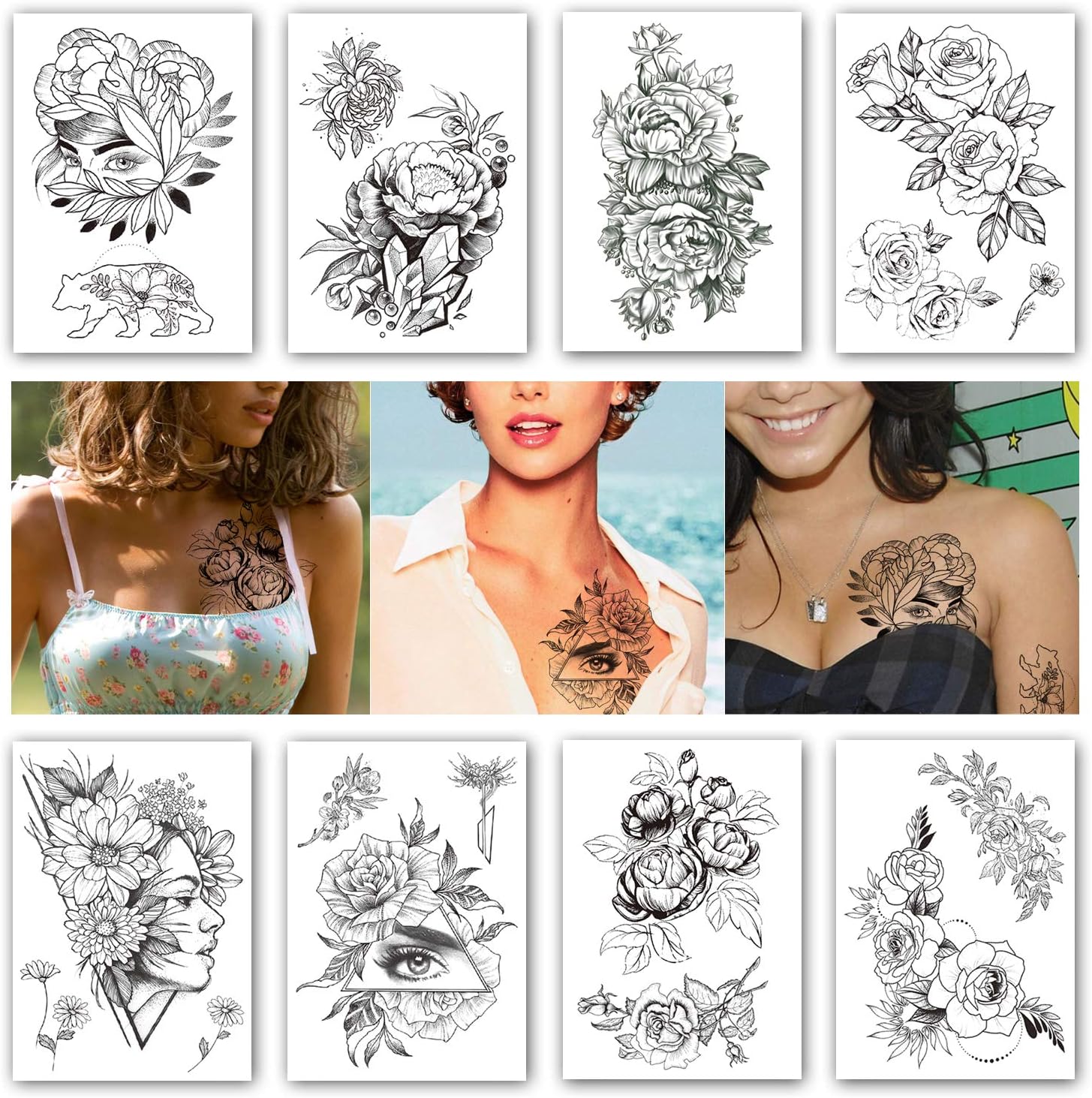 Leoars 8 Sheets TH Tattoos
