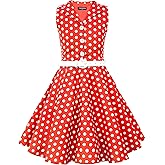 BlackButterfly Kids 'Holly' Vintage Polka Dot 50's Girls Dress