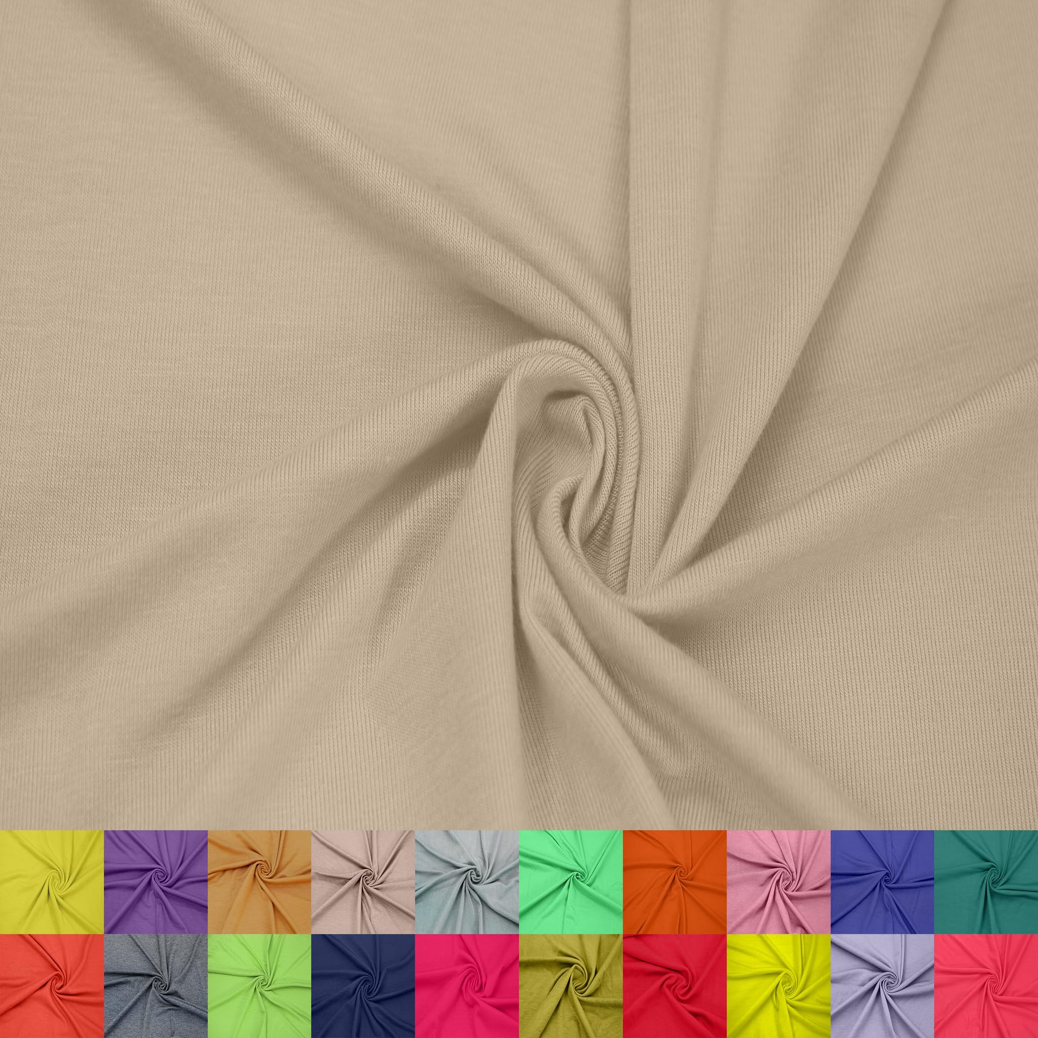 Stylish FABRIC 60" Wide Rayon Spandex Jersey Knit