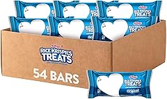 Kellogg's Rice Krispies Treats, Crispy Marshmallow Squares, Original, School Lunch Snack, 41.9oz Case (54 Count)