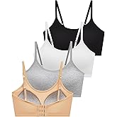 SALIA GIRL Sport Crop Cami Bras for Teens & Training Girls Bras with Adjustable Straps