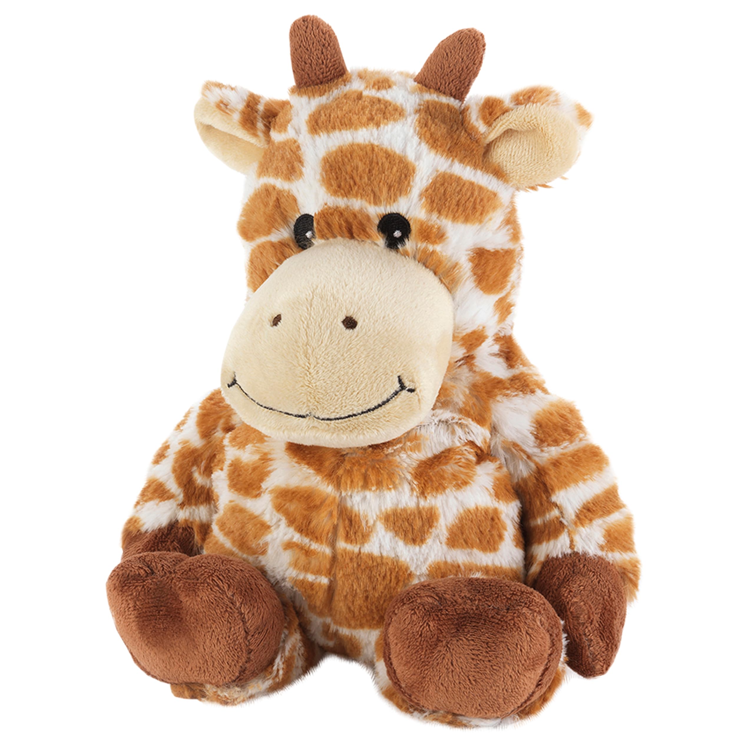 Warmies Plush Giraffe Microwavable Weighted Teddy with French Lavender Scent, Hot or Cold for Cool Relaxation and Warm Relief — image 1