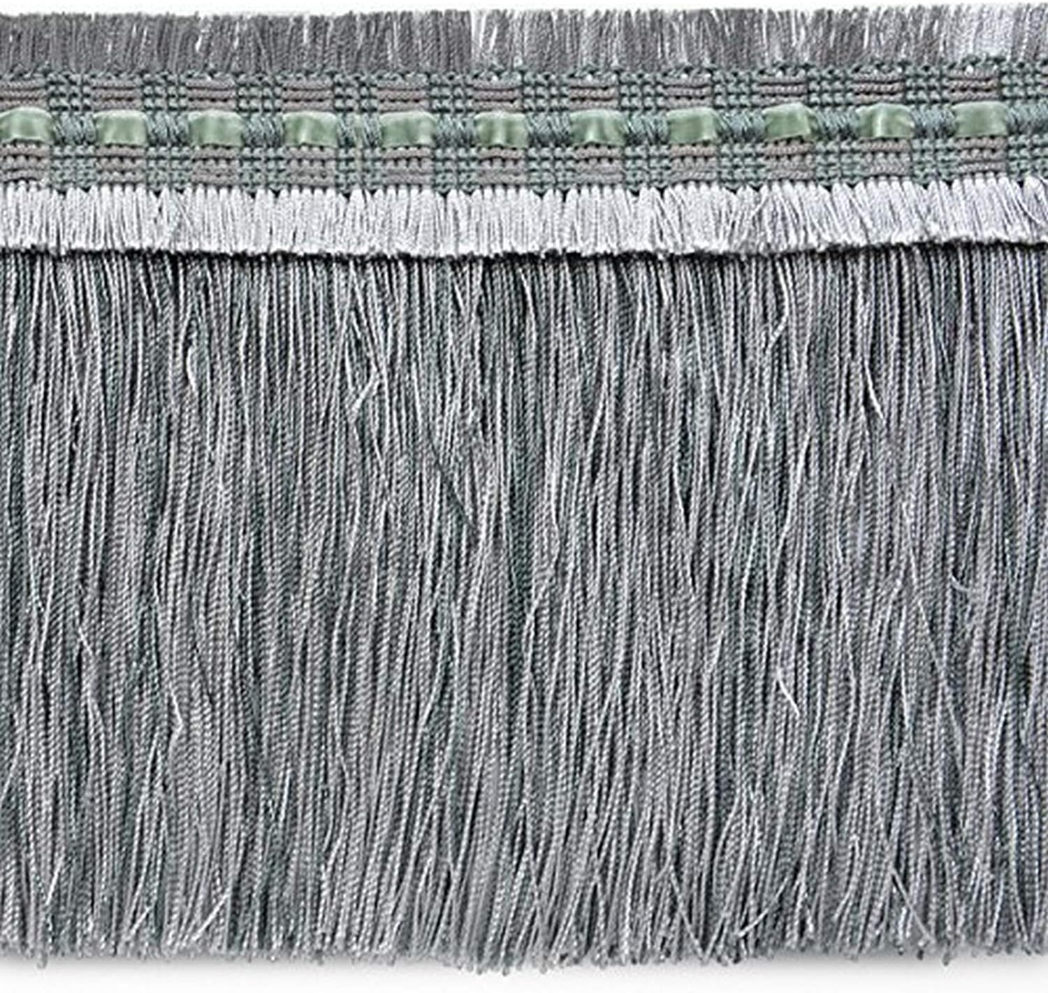 Expo International Caitlin Woven Braid Brush Fringe Trim
