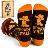 SOCKJAR Horse &amp; Cowgirl Gifts for Girls, Women - Funny Western &amp; Equestrian Style Socks - Stocking Stuffers