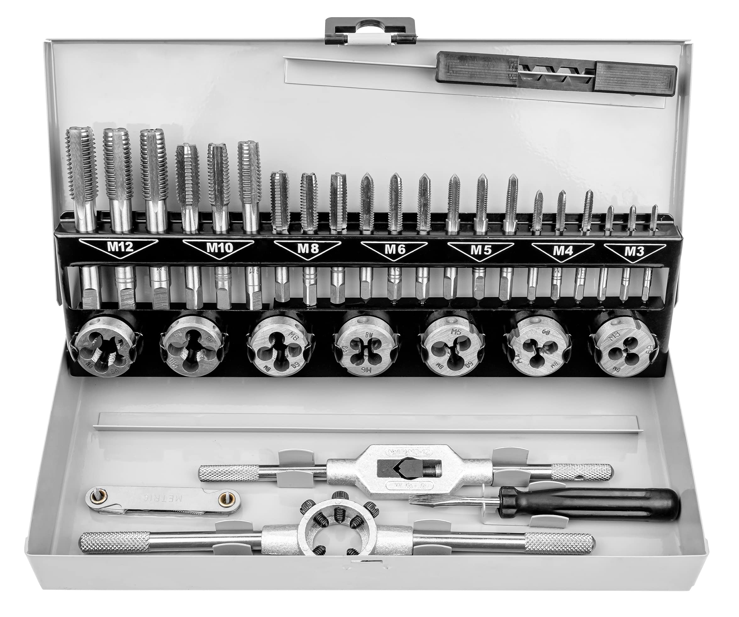 Mannesmann Thread Cutting Tool Set (32 Pieces)