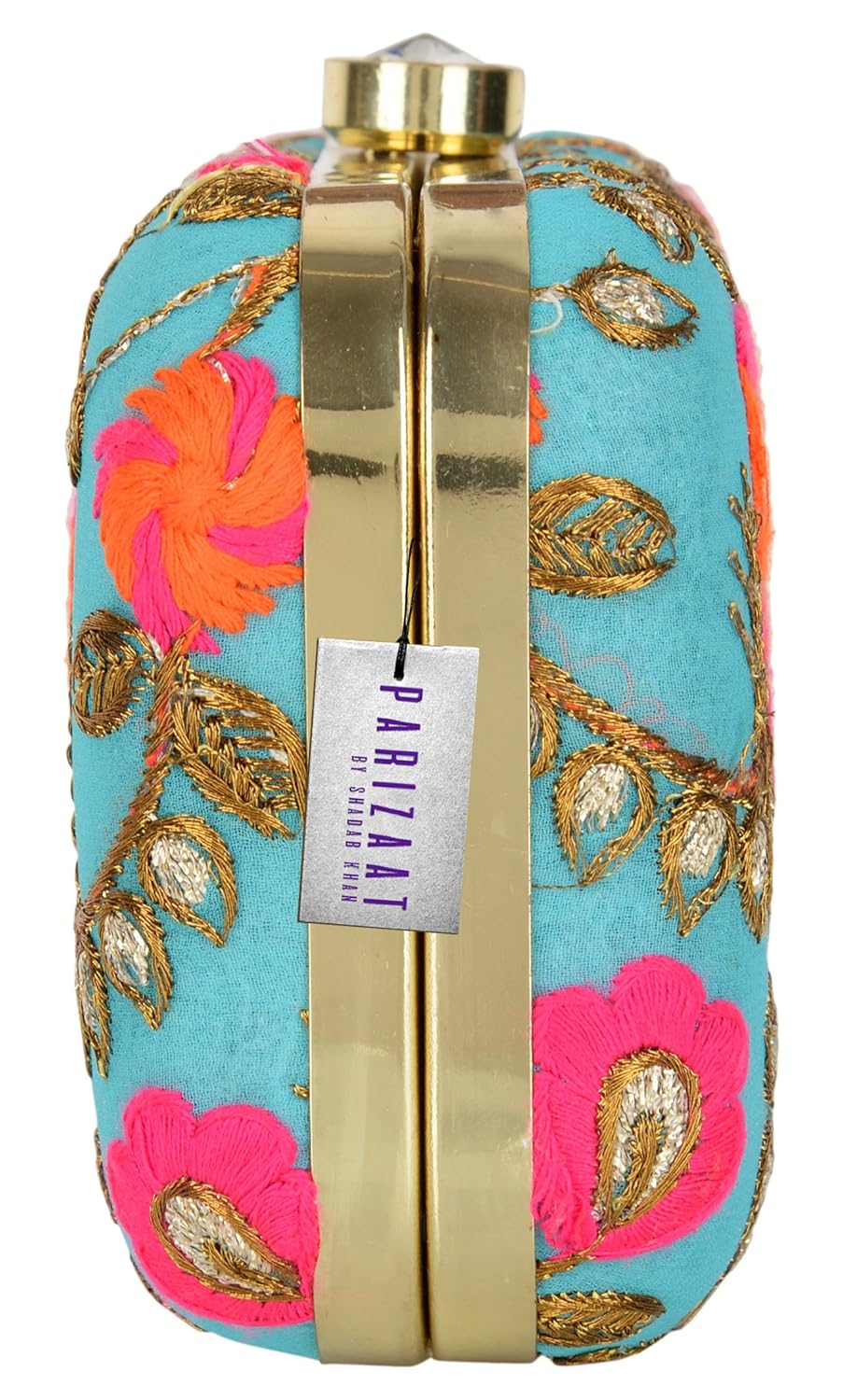 parizaat by shadab khan women's clutch