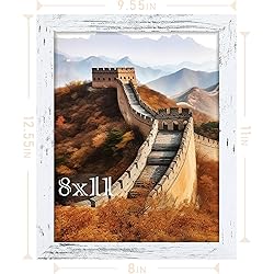 Picrit 8x11 Picture Frame, Photo Frame for Wall