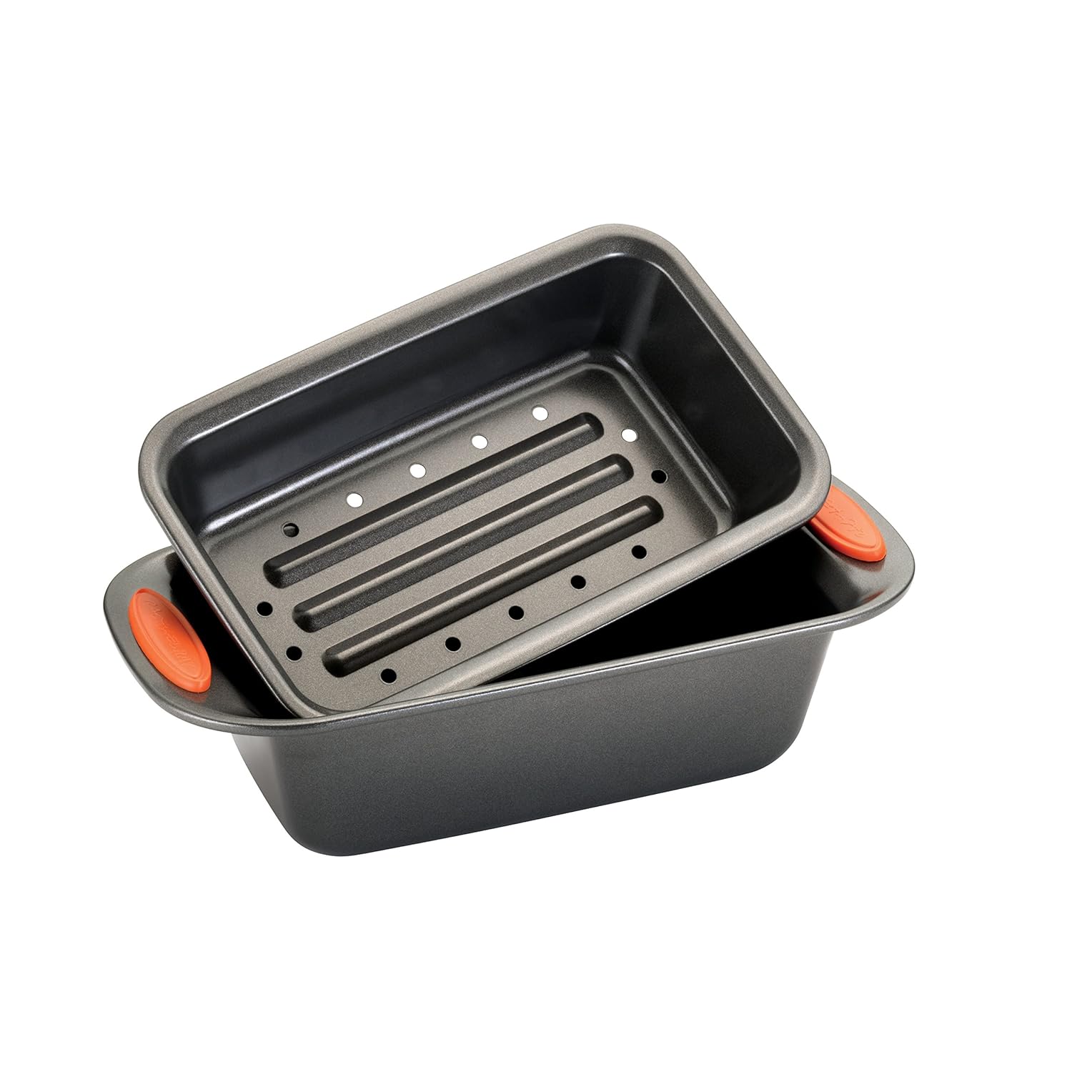 Rachael Ray Oven Lovin' NonStick 2Piece Meatloaf Pan Set
