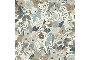 Ismoon 17.3''x78.7''Floral Peel and Stick Wallpaper Watercolor Vintage Contact Paper Removable Self-Adhesive Wallpaper Renovated Furniture for Cabinets Shelves Counter Tops Wall Decor Roll