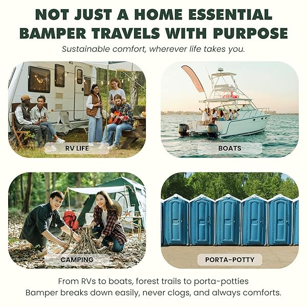 BAMBOO TOILET PAPER, 3-PLY & 380 SHEETS, SOFT & STRONG ORGANIC BATH TISSUE, CHEMICAL-FREE & HYPOALLERGENIC, SEPTIC SAFE, PFAS-FREE, TREE-FREE BATHROOM TISSUE (12 EXTRA-LARGE ROLLS)
