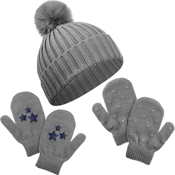 girls hat and mittens