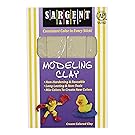 Sargent Art 22-4000 1-Pound Solid Color Modeling Clay, Cream