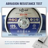 Selead 125mm Cutting Discs 25pcs Thin 1mm For Angle Grinder Blue view 3