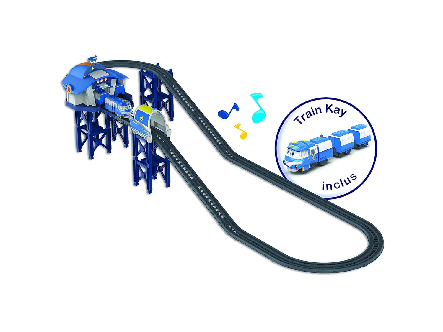 Robot Train 80170 incl. Kay 124 cm + Base Circuit Train Kay and 3