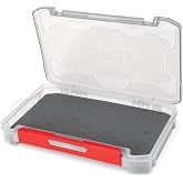 Rapala RapStack 3600 Open Foam Tackle Tray, Hook and Lure Storage Box for Treble Hooks Jigs and Flies