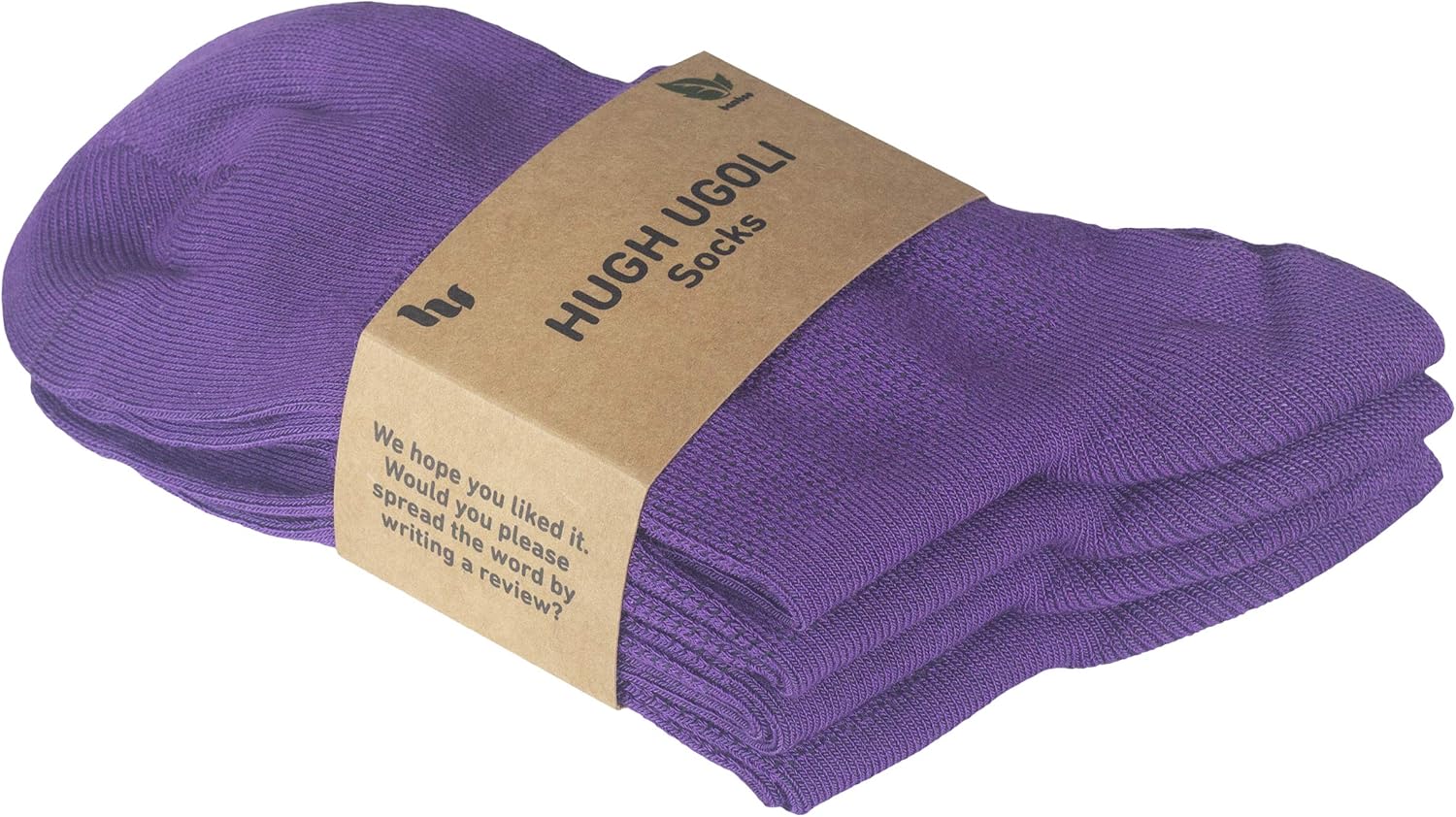 Hugh Ugoli Women's Loose Diabetic Ankle Socks, Bamboo, Wide, Thin, Seamless Toe and Non-Binding Top, 4 Pairs: Clothing