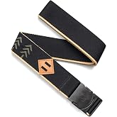 Arcade The Original Adventure Stretch Belt, Unisex | Heavy Duty Elastic Webbing, Metal Free Buckle, Adjustable, Casual, Hiking, Travel, Work, Athletic, Golf