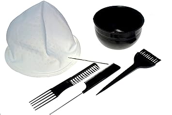 Cose Di Donna Set Con Cuffia Meches In Silicone Uncinetto