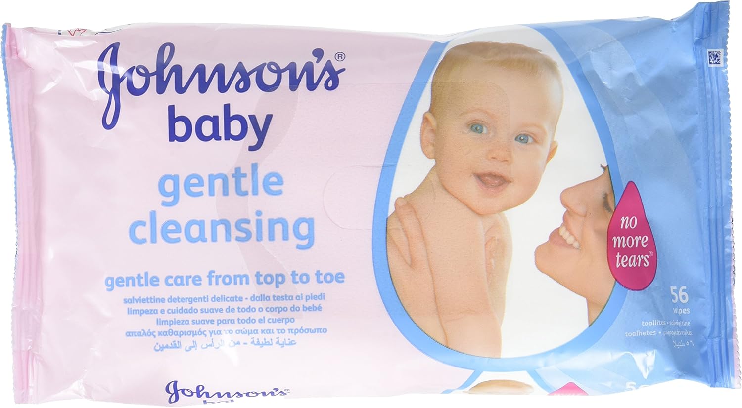 johnson's baby gentle cleansing wipes