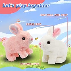 Hopearl Hopping Rabbit Interactive Electronic Pet