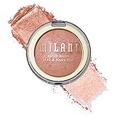 Milani Baked Blush, Updated Powder Blush for Cheeks, Cruelty Free Makeup - Shape, Contour & Highlight Face for a Shimmery or Matte Finish - Luminoso