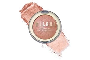 Milani Baked Blush, Updated Powder Blush for Cheeks, Cruelty Free Makeup - Shape, Contour & Highlight Face for a Shimmery or 