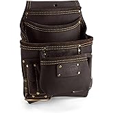 Ox Pro Full Grain Leather Tool Pouches - Made with Double Stitching and Rivet Reinforced Pockets