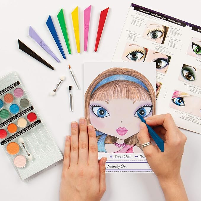makeup artist sketch set toy