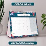 Giftinghouse Luxury Desk Calendar 2026 UK Made 21x20cm Month-To-View view 4